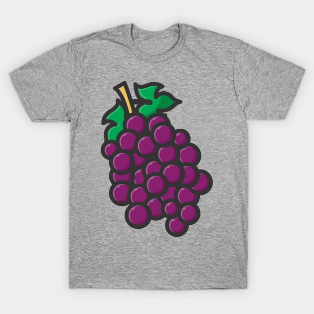 grapes T-Shirt by fflat hds